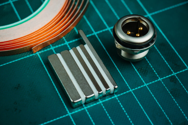 Ribbon Motor Neodymium Magnets and XLR Connector